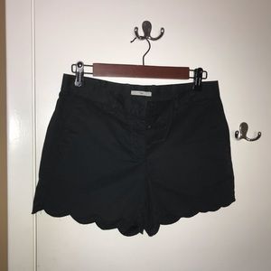 Black Gap Scalloped Shorts!